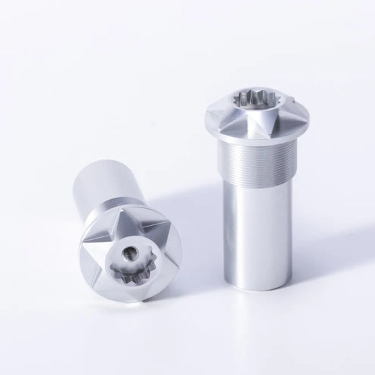 Gunmetal Grey Steering Head Nut