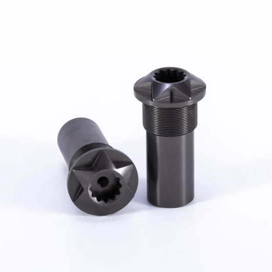 Gunmetal Grey Steering Head Nut