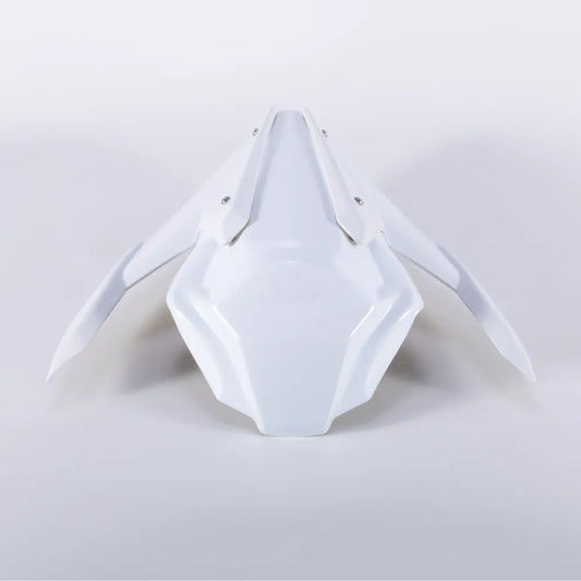 Bright White Rear Seat For QJMOTOR SRK800RR（Matte White Rear Wing）