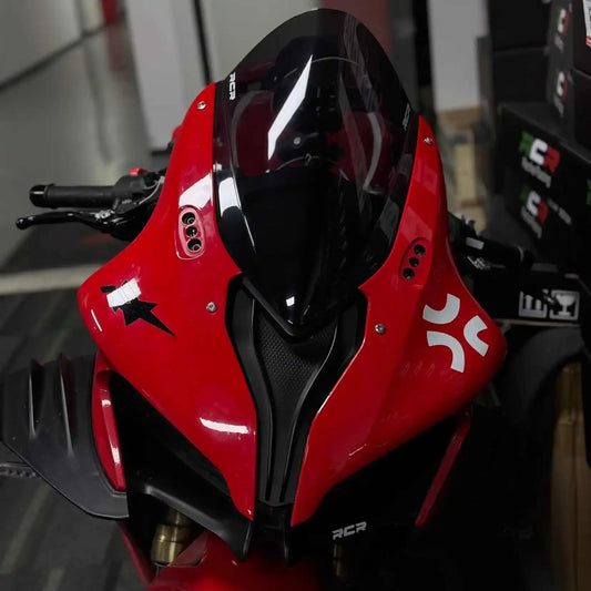 Suitable for modifying the racing windscreen of the 800/600rs models by adding a higher front windscreen.