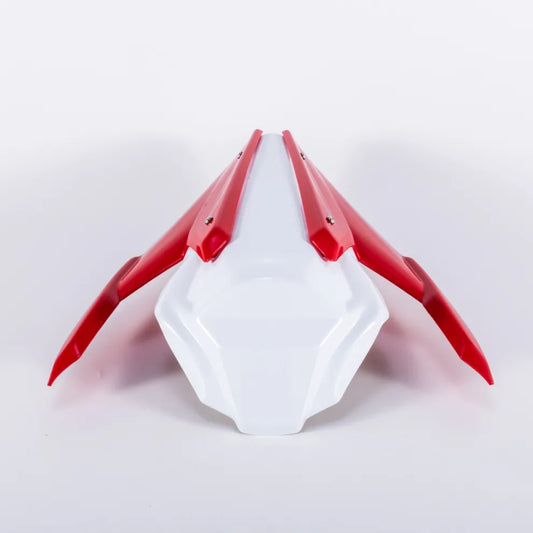 Bright White Rear Seat For QJMOTOR SRK600RS（Beige Rear Wing）